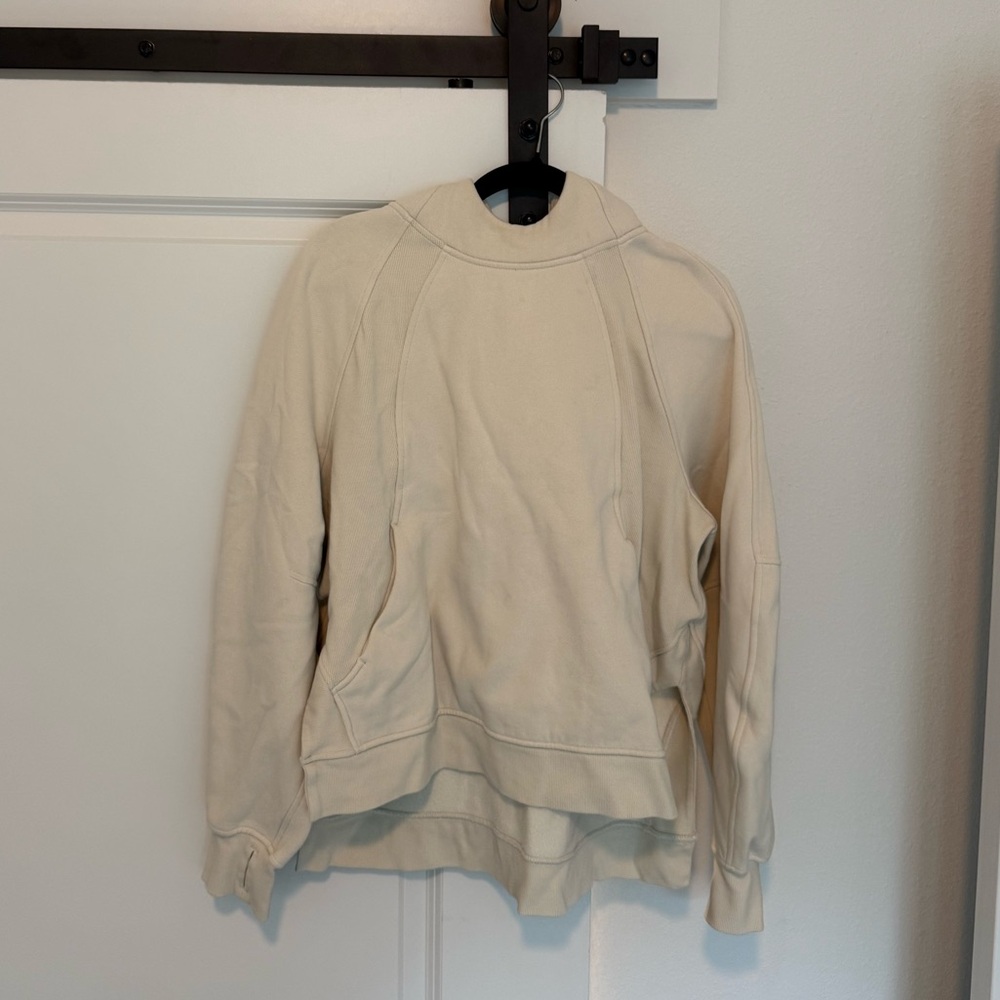 lululemon scuba oversized side slit hoodie